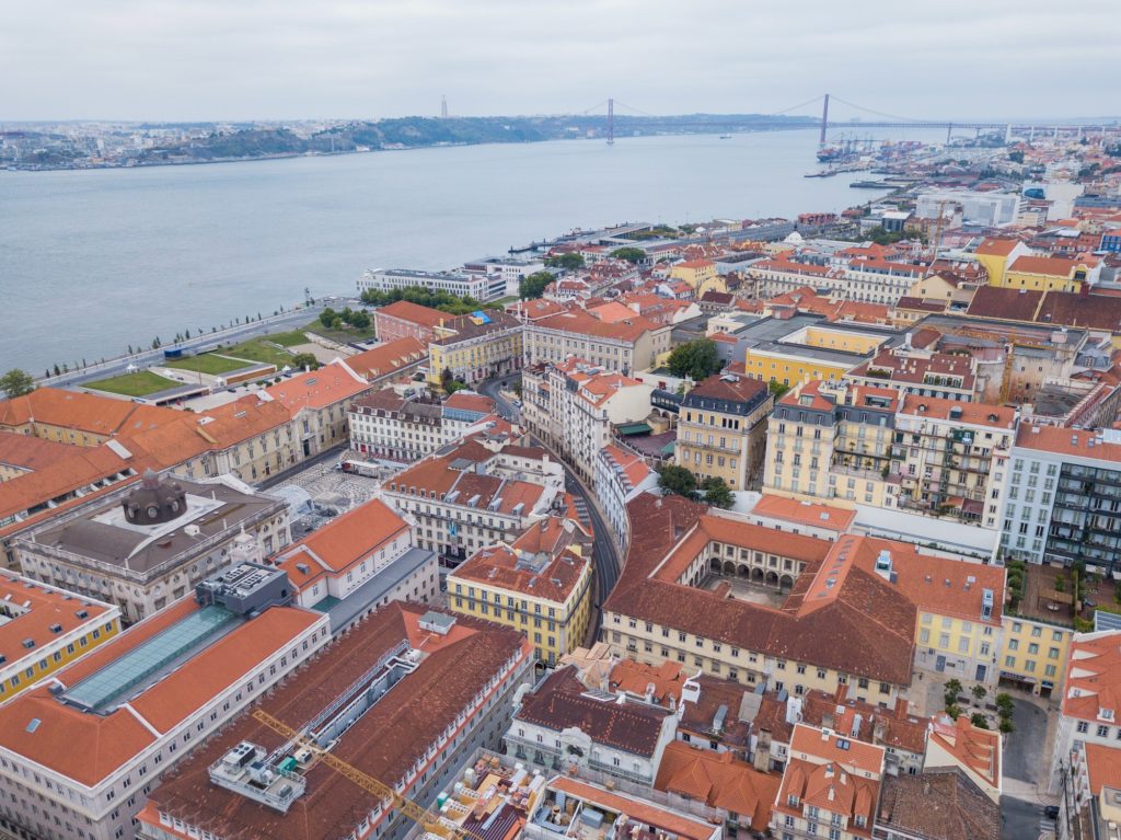 Lisbon from a bird's eye view