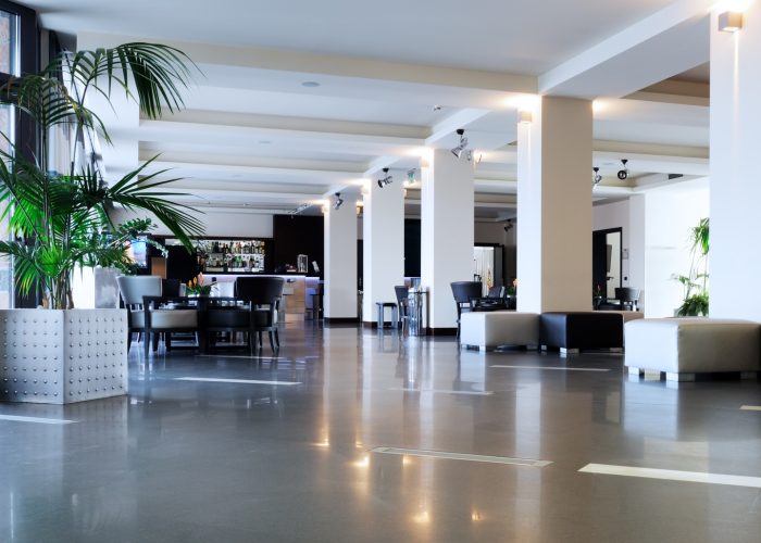 Hotel lobby
